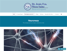 Tablet Screenshot of neuromeza.com